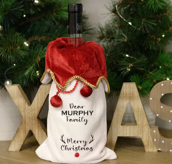 Velvet Wine Bag
